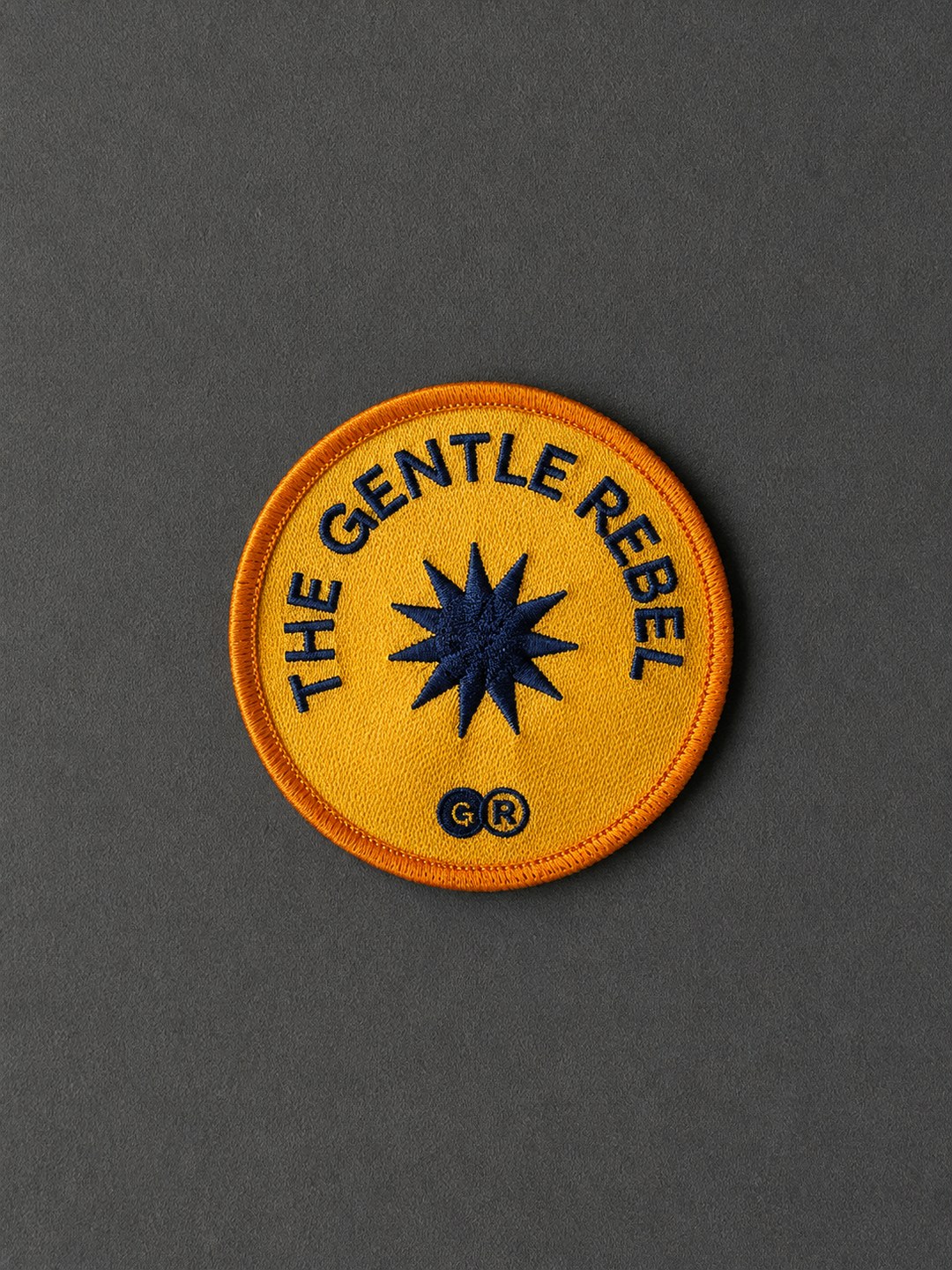 The Gentle Rebel embroidered sunburst patch