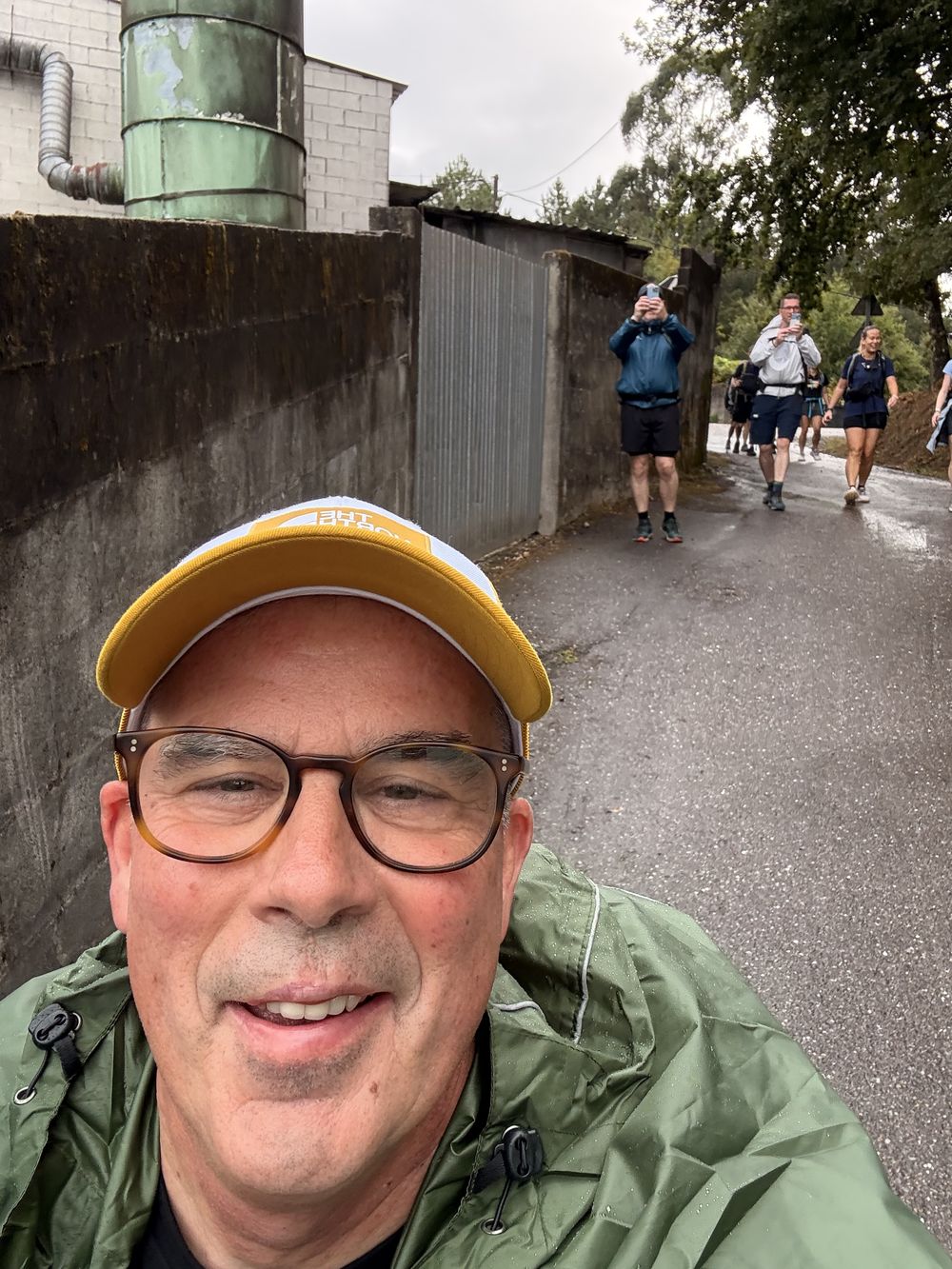 Walking the Camino in the rain